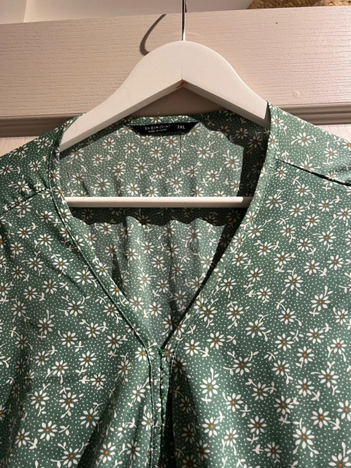 Blouse verte - photo numéro 3
