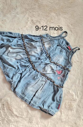 Robe Mexx en jean taille 9-12 mois