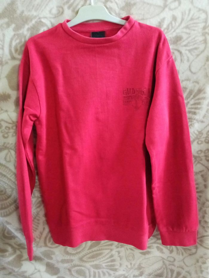 Sweat rouge/ 14 ans New Co