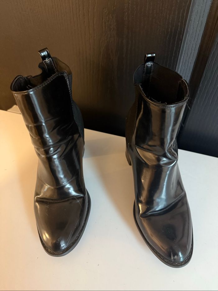 Bottines à talons noires - photo numéro 2