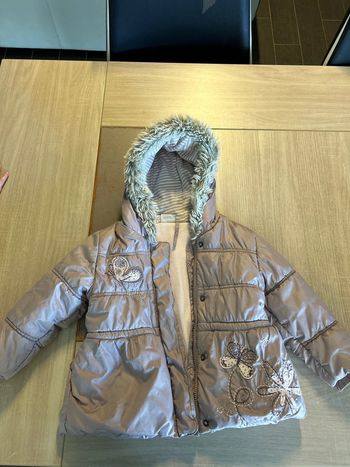 Manteau fille 3-4 ans