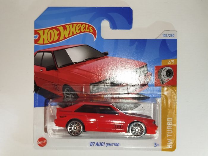 Hot Wheels '87 Audi Quattro 2024