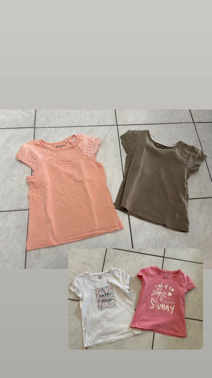 T-shirt fille 4 ans