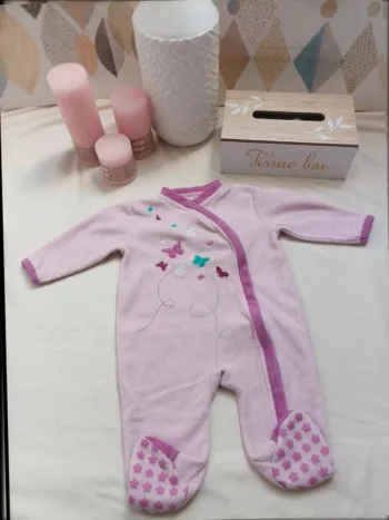 Pyjama polaire ou surpyjama fille 6 mois