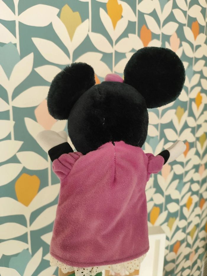 Doudou marionnette Minnie wald Disney - photo numéro 2