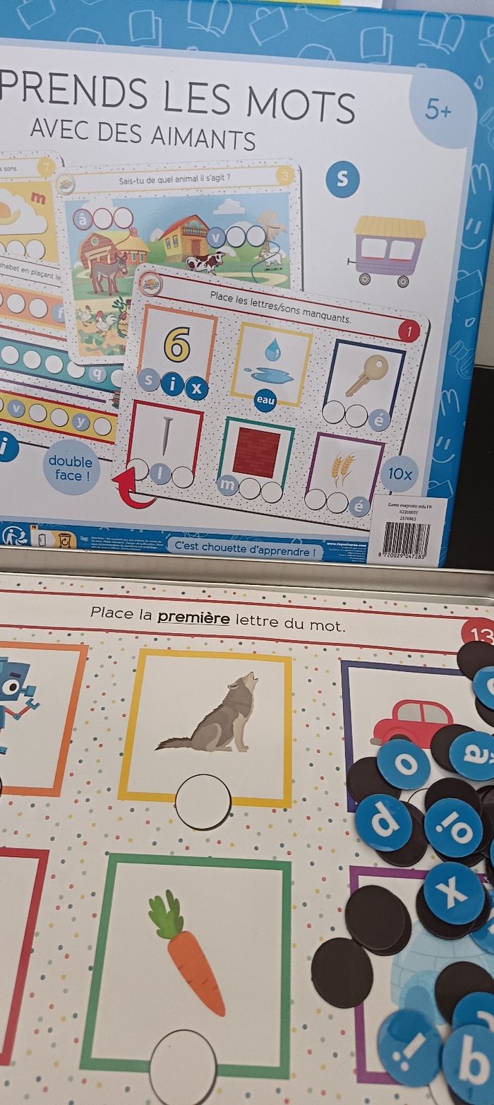 J'apprends les mots avec les aimants - photo numéro 3