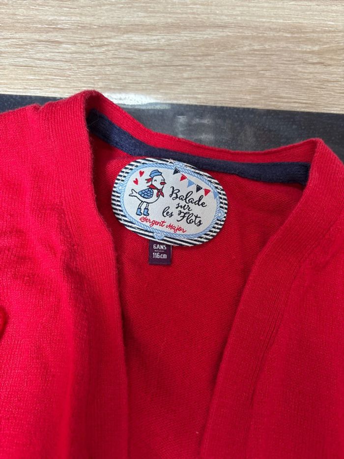 Gilet sergent major 6 ans - photo numéro 2