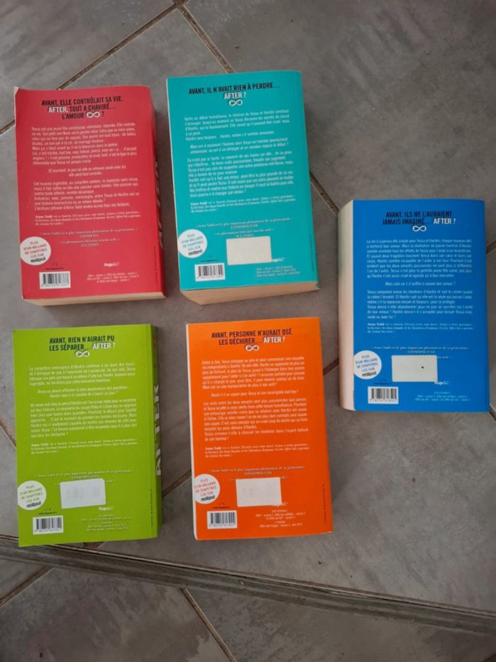 Lot 5 Livres after - photo numéro 2