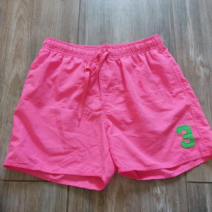 Short de bain homme Urban Menstyle CCNT taille M rose avec cordon