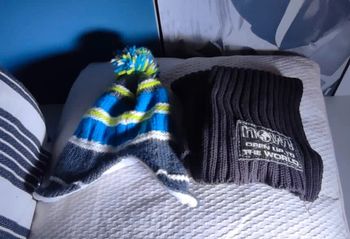 Ensemble bonnet + écharpe okaidi