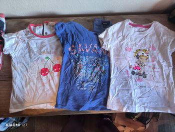 Tee-shirt manche courte fille 24mois 