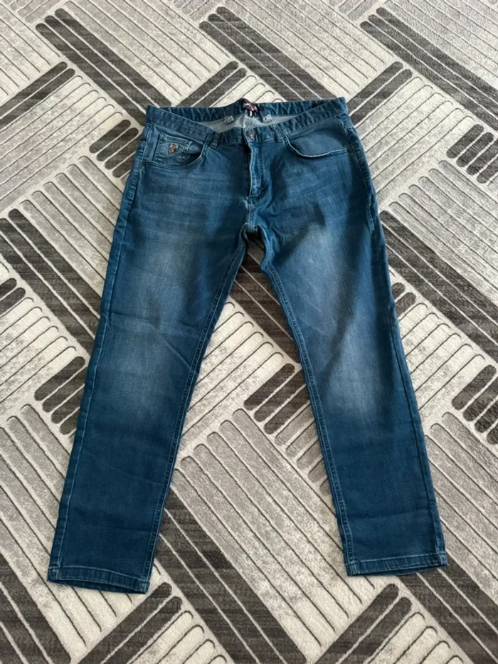 Jeans US Polo ASSN Bleu Slim - photo numéro 2