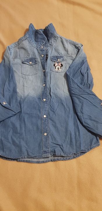 Chemise en jean "Minnie Mouse"