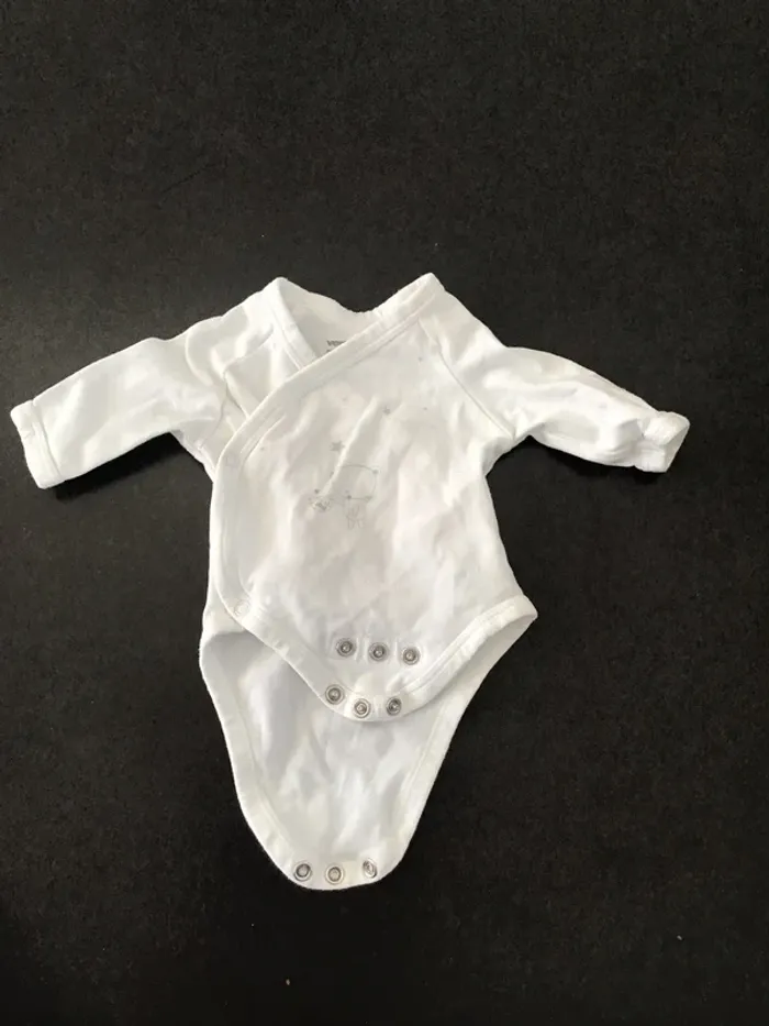 Lot body manches longues naissance - photo numéro 5