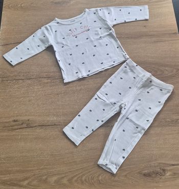 Pyjama coton 2 pièces 18 mois