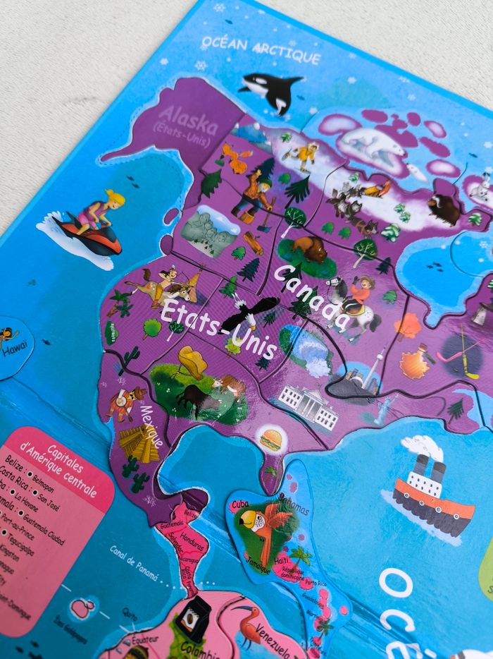 Mon premier atlas à jouer Auzou - photo numéro 5