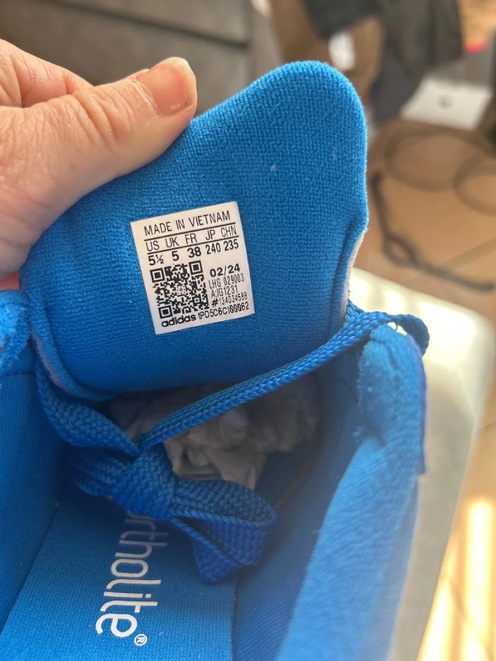 Baskets Campus Adidas bleues - photo numéro 7
