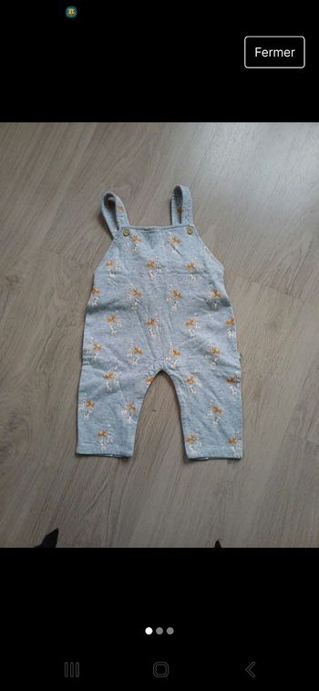 Salopette Vertbaudet 6 mois