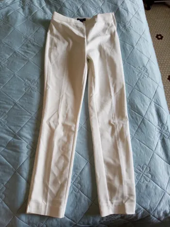 Pantalon blanc skinny fit Kiabi 34
