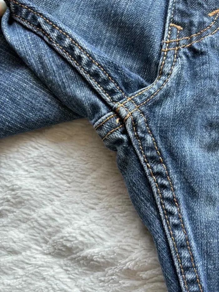 Jean Levi’s 559 Homme XL 46/48 W36 L36 bleu Relaxed straight droit Mexique 00s y2k grande taille - photo numéro 6