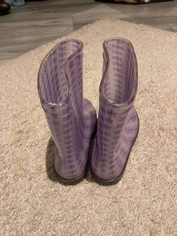 Bottes de pluie Reine des neige 28 - photo numéro 2