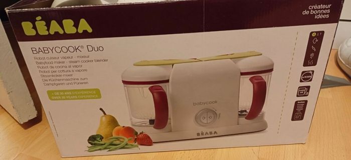 Babycook duo robot cuiseur vapeur mixeur