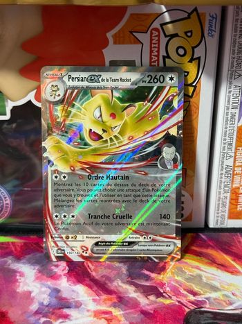 Pokémon Persian Ex de la team rocket 150/182 rivalités destinées - EV.10