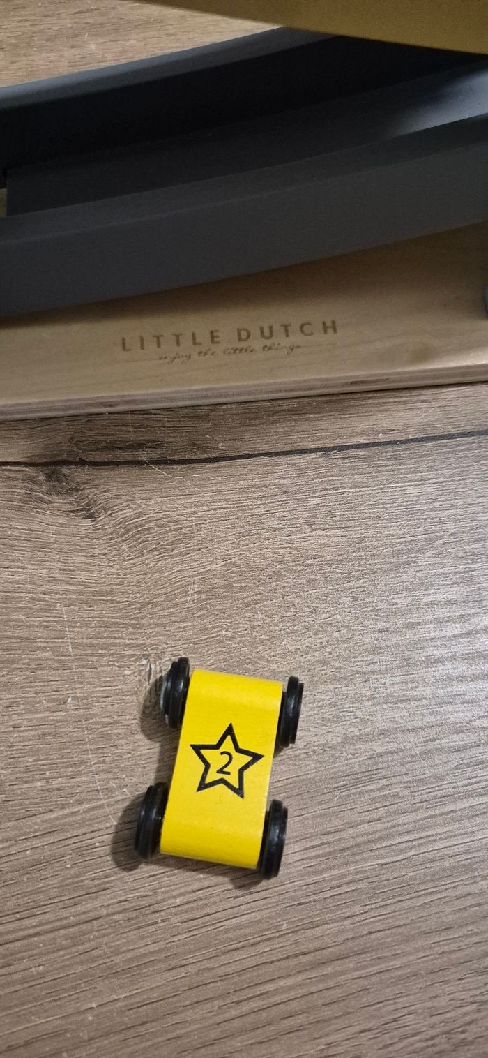 Toboggan de voiture en bois Little Dutch - photo numéro 5