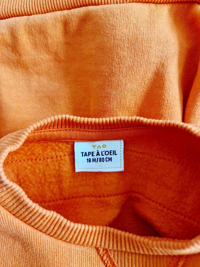 Tape À L'Œil - Sweat manches longues, col rond - You make me very happy - photo numéro 5