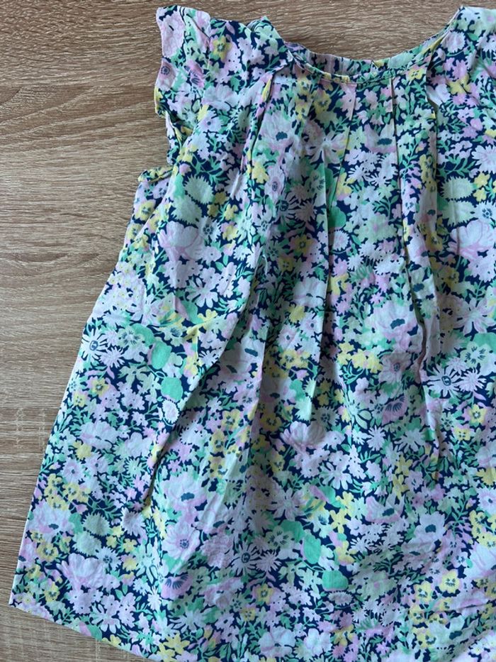 Jolie robe liberty Jacadi 6 mois TBE - photo numéro 2