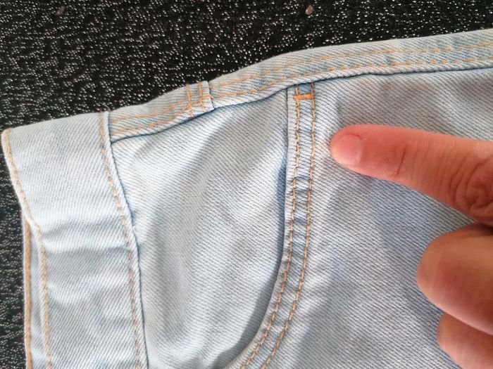Short en jean fille gemo taille 12ans #12ans_krocaro - photo numéro 8