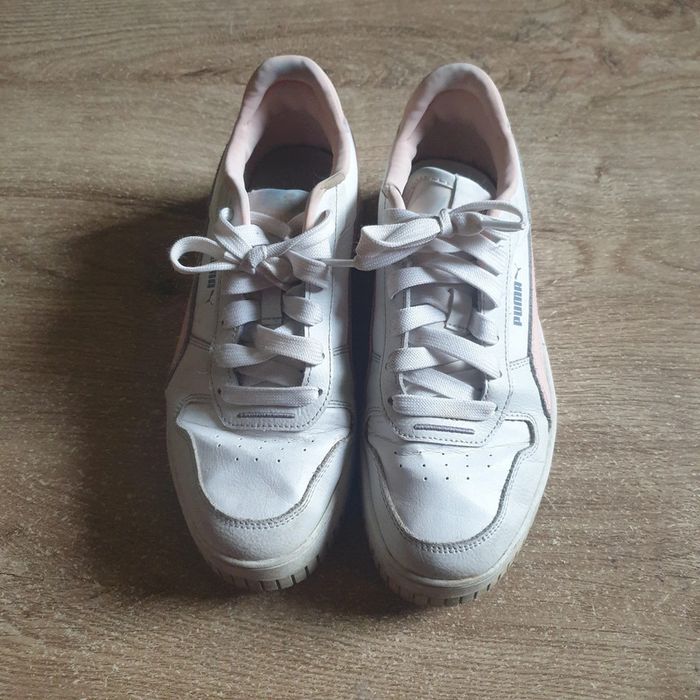 💜 Baskets Puma
Carina Blanc & Rose
Pointure 38 #emyfleury_pointure38femme - photo numéro 8