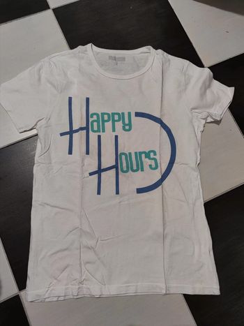 🌺 t-shirt garçon in extenso taille S