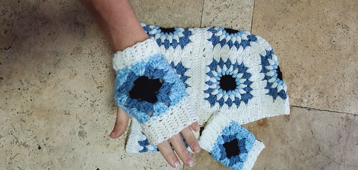 Cagoule crochet Fait main  taille XS