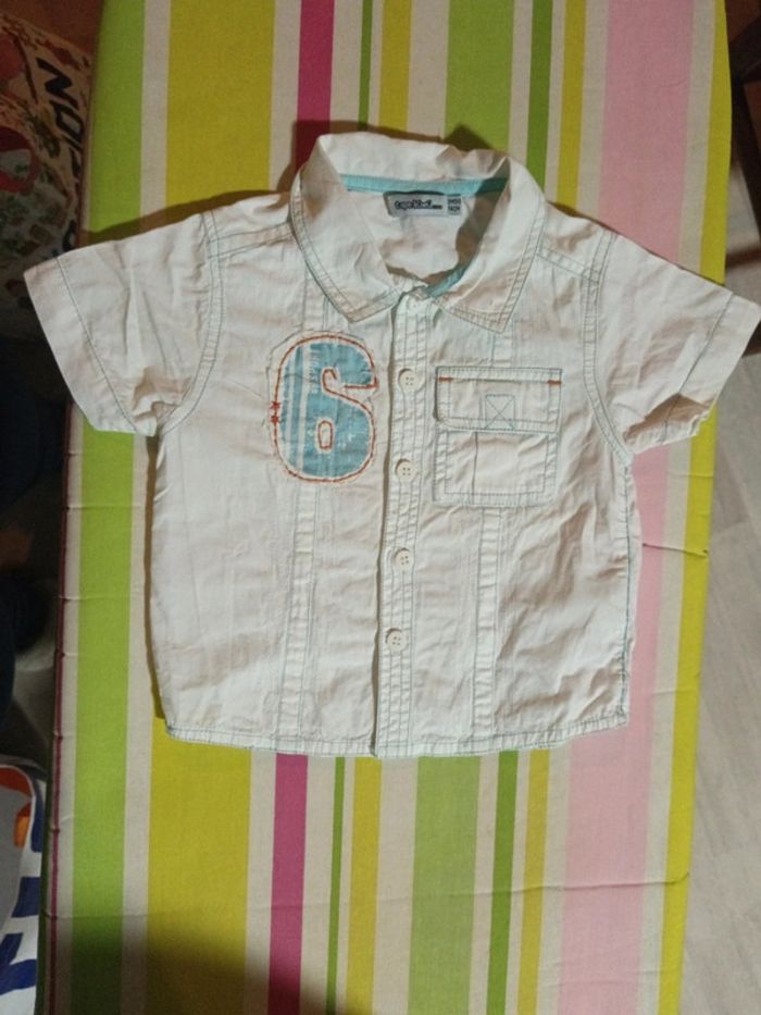 Chemise manches courtes