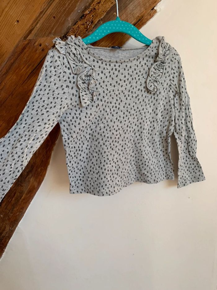 Tshirt ML à détail 3 ans / Kiabi - photo numéro 3