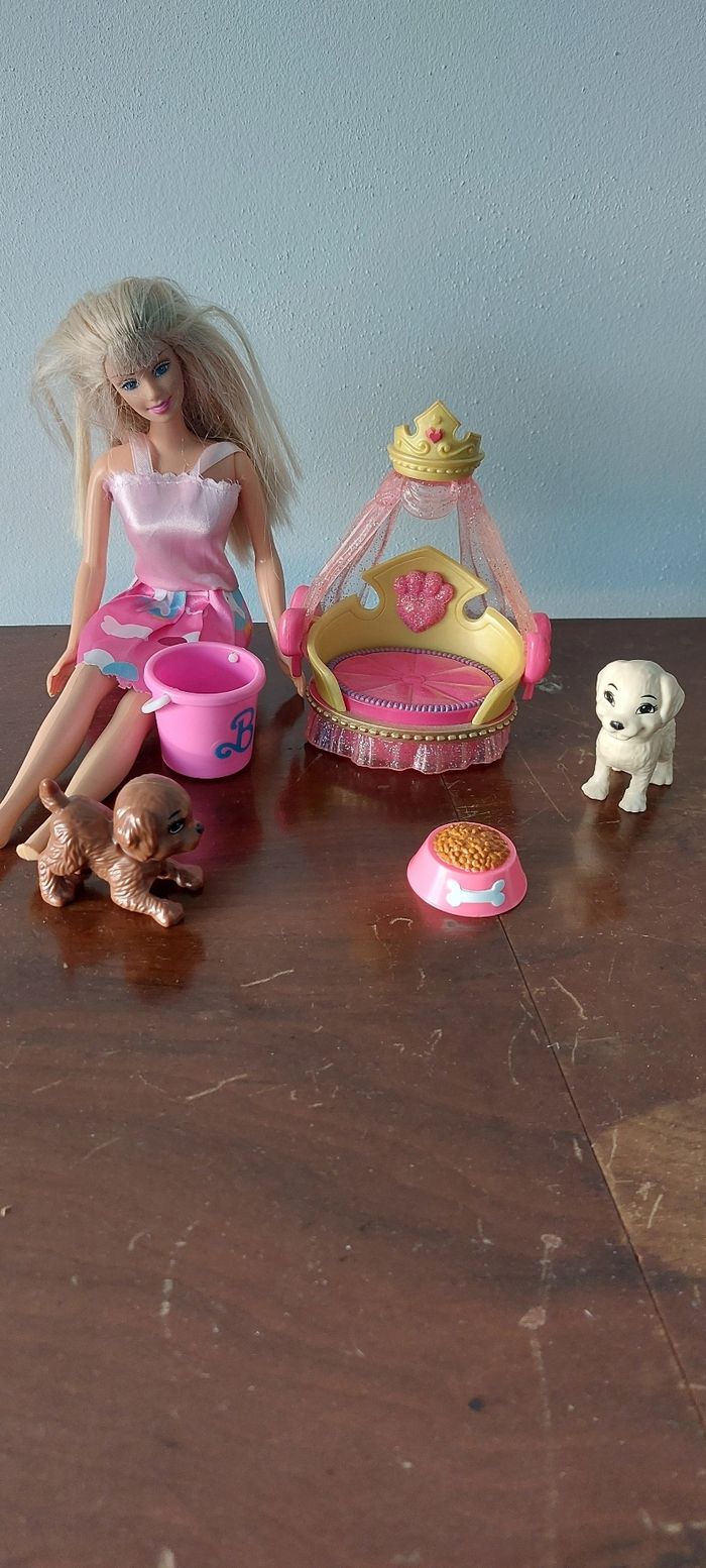 Lot chien barbie