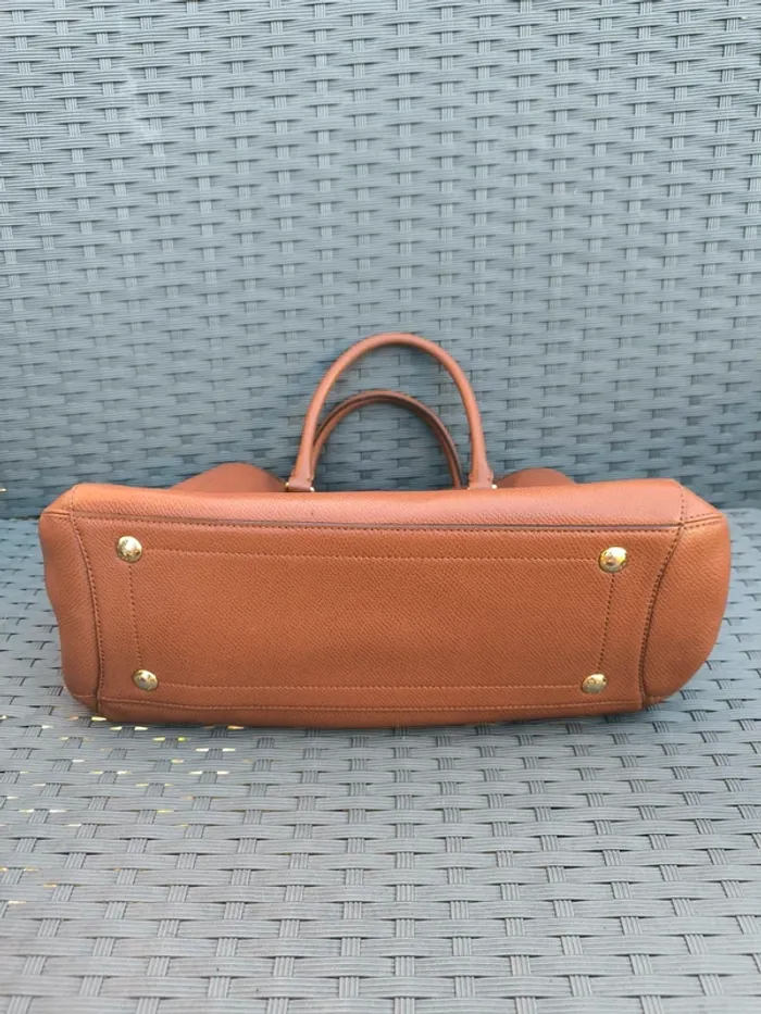 Sac à main et portefeuille cuir Coach Crossgrain kitt carry all - photo numéro 5
