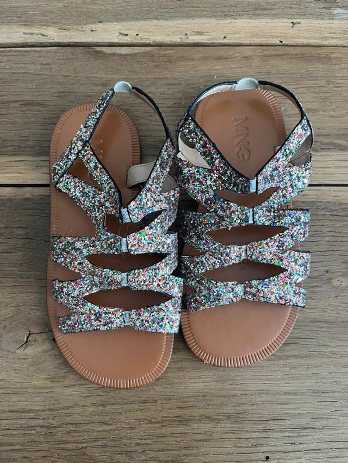 Sandales à paillettes Mango - photo numéro 2