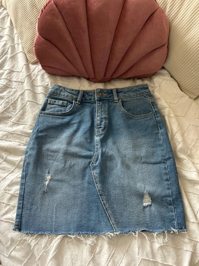 jupe en jean
