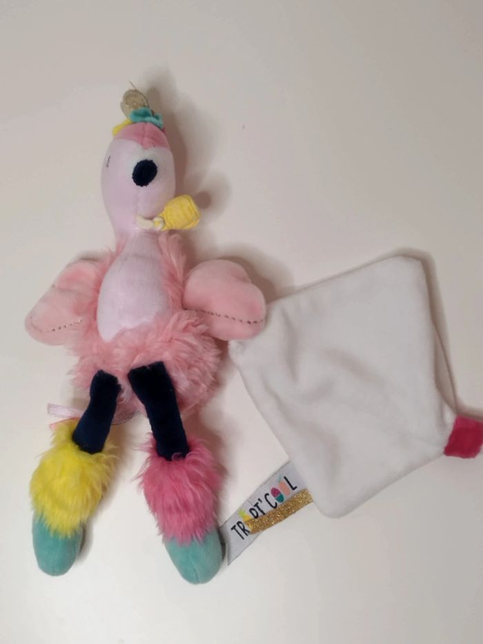 Doudou flamand rose - photo numéro 2