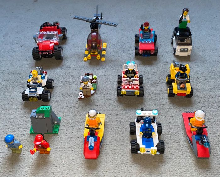 Lot X22 Lego City Polybag - photo numéro 2