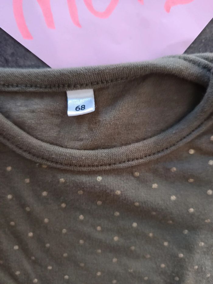 Robe kaki 6 mois - photo numéro 2