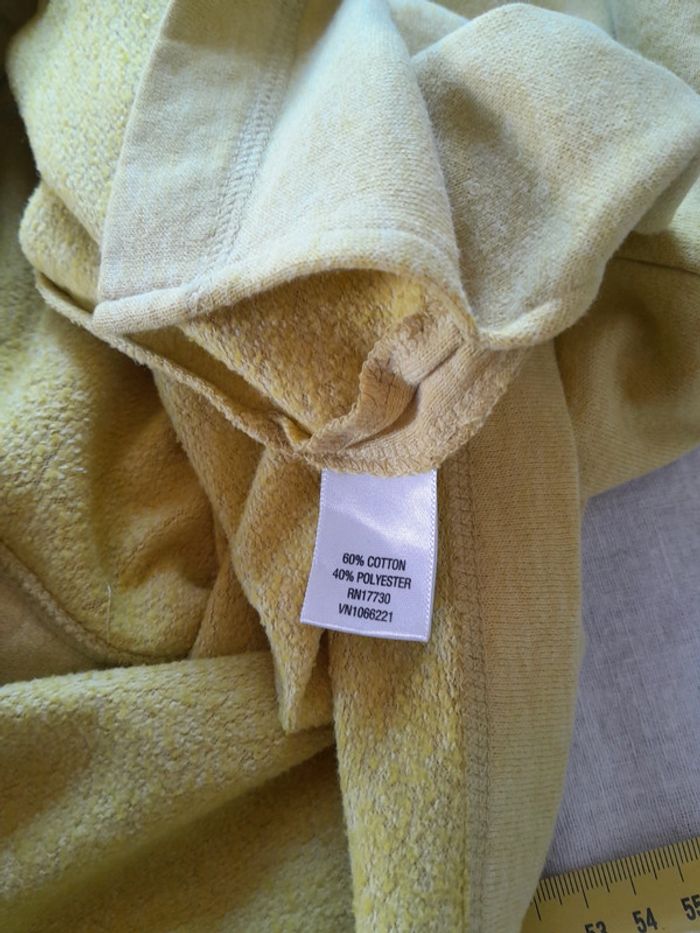 Sweat col chale Merona taille Xl un peu vert anis - photo numéro 4
