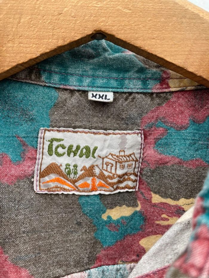 Chemise vintage multicolore - photo numéro 6