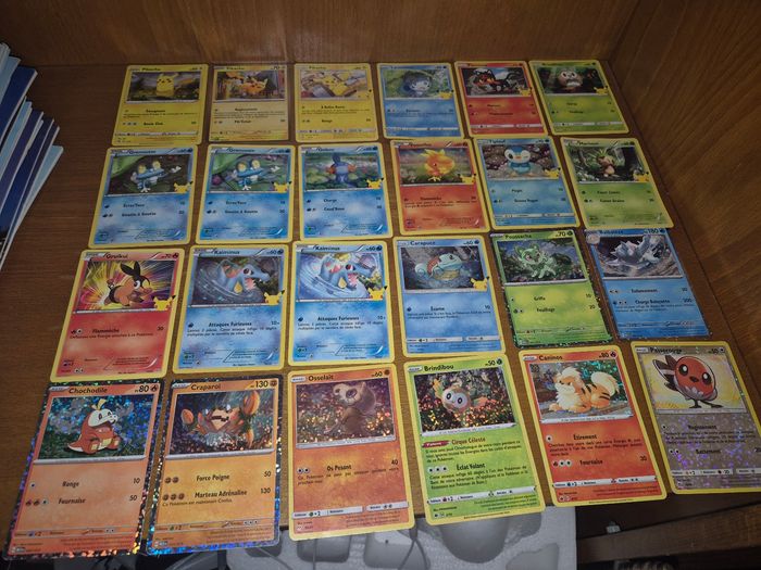 Lot de cartes pokemon mcdo