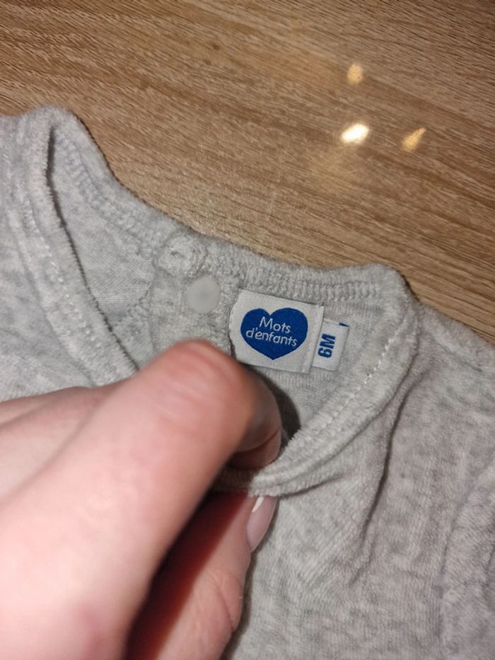 Lot de 2 pyjamas 6 mois - photo numéro 2