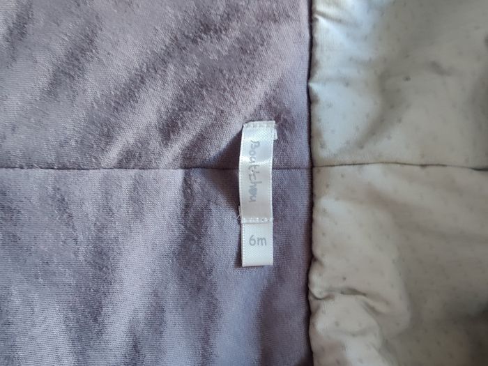 Combi pilote bout'chou 6 mois grise - photo numéro 3