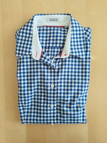 Vincenzo Boretti chemise à carreaux 40