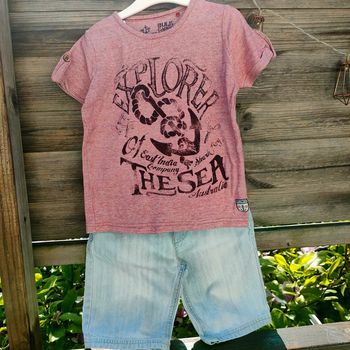 T-shirt garçon marin 4 ans